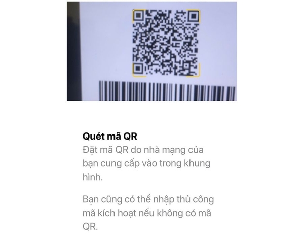 Cách Cài Đặt eSIM Trên iPhone