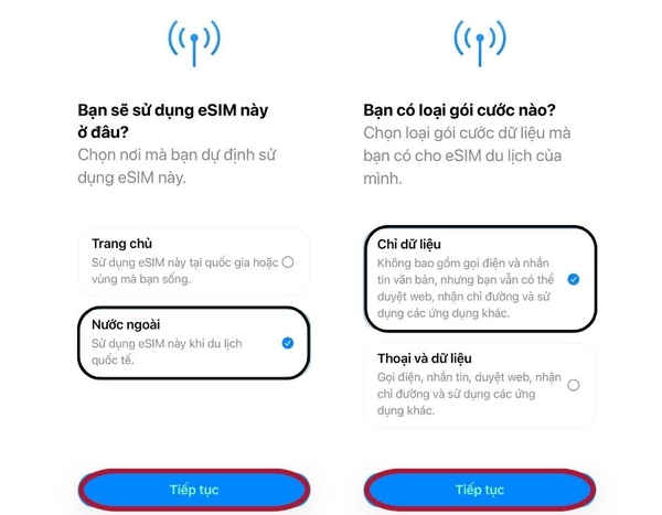 Cách Cài Đặt eSIM Trên iPhone