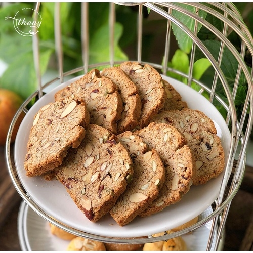 Bánh biscotti nguyên cám - Thony