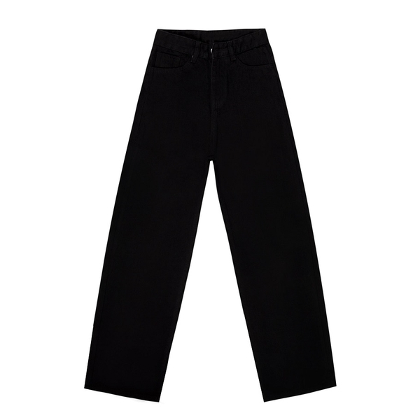 Quần jean ống rộng nữ màu đen | DKMV Daddy Jean - BLACK DKMV® - Local Brand Việt Nam