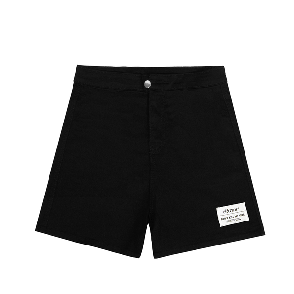 Quần Kaki nữ ngắn màu đen | DKMV High Back Short DKMV® - Local Brand Việt Nam