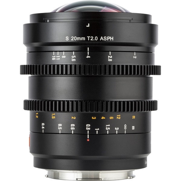 Ống kính Viltrox S 20mm T2.0 Cine (Sony E) - chính hãng
