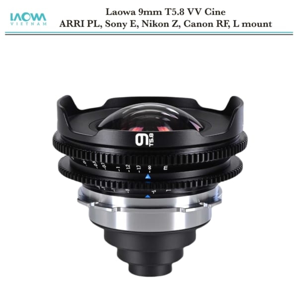 Laowa 9mm T5.8 VV Cine - Chính Hãng