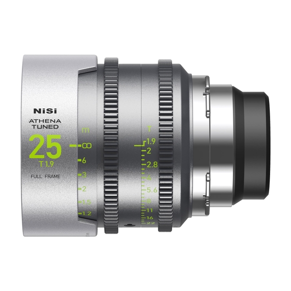 NISI ATHENA Tuned Prime T2.4/1.9 Full-Frame 5-Lens Kit With Case (PL Mount) - Chính Hãng
