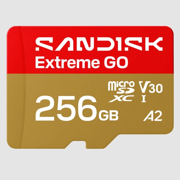 Thẻ nhớ microSDXC SANDISK Extreme® GO 256GB UHS-I 240MB/s R 120MB/s W