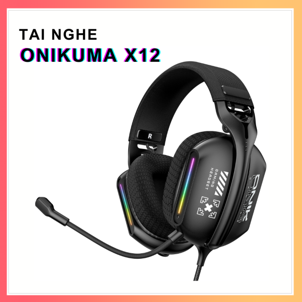 TAI NGHE ONIKUMA X12 – Tai Nghe Hoàn Hảo Cho Game Thủ