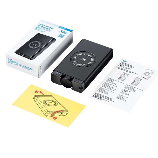 JJC Card Reader Đa Năng Đầu Đọc Thẻ Nhớ Storege Dành Cho SD MSD MicroSD Micro SD Type-C Sang Micro USB