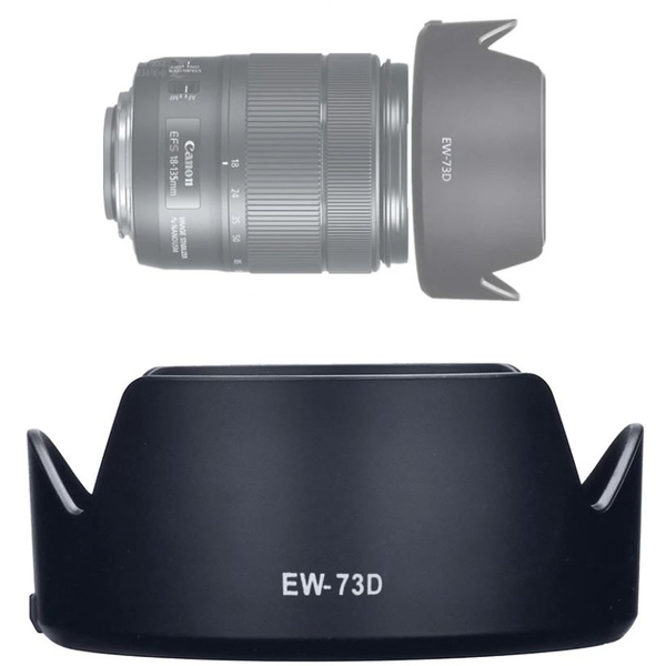 Lens Hood for Canon EW-73D (Canon RF24-105 STM,Canon RF28-70F2.8,Canon 18-135 USM)