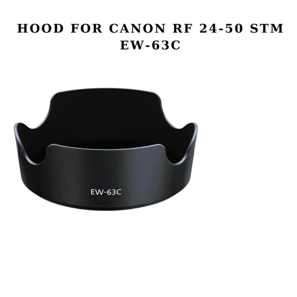 Lens Hood EW-63C for Canon RF 24-50 STM và EF-S 18-55 IS STM