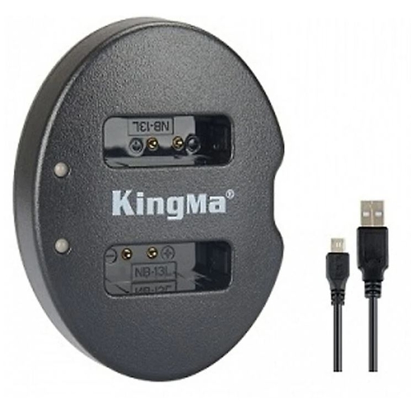 Sạc đôi Kingma for Canon NB-13L