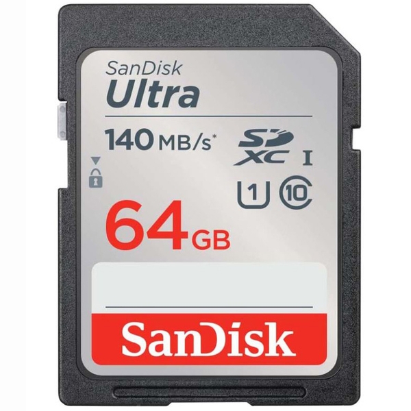 Thẻ nhớ SDXC SanDisk Ultra 64GB 140MB/s