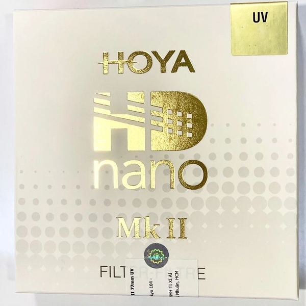 Filter Hoya HD NANO II UV 49/52/55/58/62/67/72/77/82mm - Chính hãng