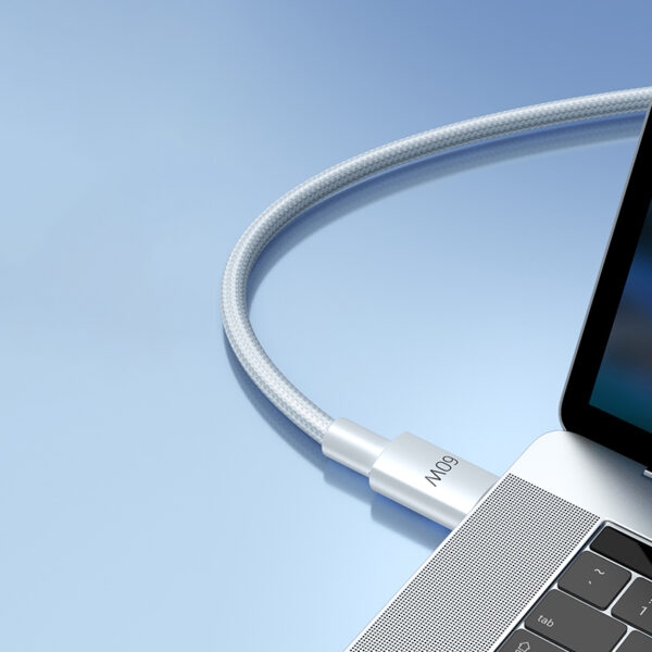 Cáp sạc PISEN PRO-Linen USB-C (C-C) PD 60W 1.5m