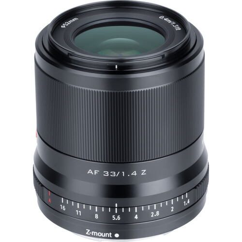 Viltrox AF 33mm f/1.4 Z Lens for Nikon Z (Black) - chính hãng