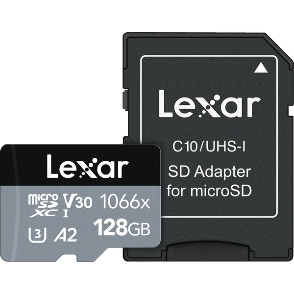 Thẻ nhớ MicroSD 128GB Lexar Professional 1066x