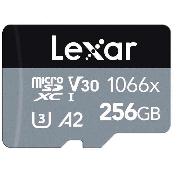 Thẻ nhớ MicroSD 256GB Lexar Professional 1066x + SD Adapter