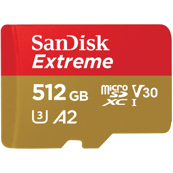 Thẻ nhớ MicroSD 512GB Sandisk Extreme 190 MB/s