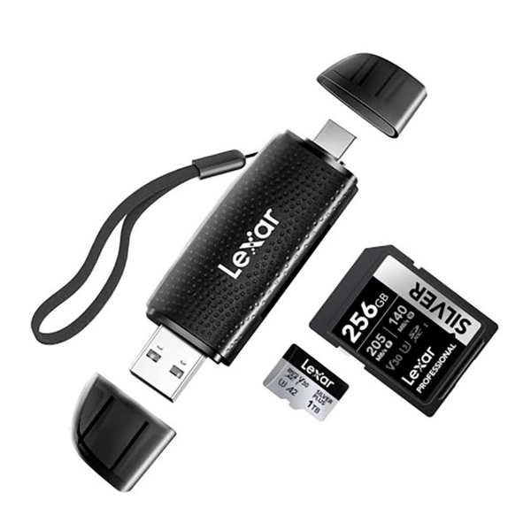 Đầu đọc thẻ nhớ Lexar Dual-Slot USB-A/C