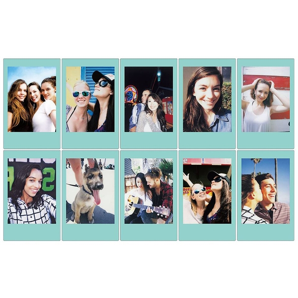 Film Fujifilm Instax Mini viền Sky Blue