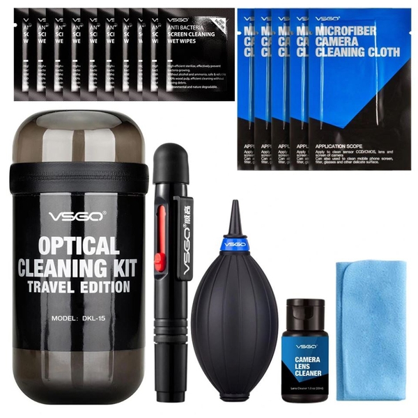 Bộ vệ sinh VSGO Travel Edition DKL-15 ( Màu sắc giao ngẫu nhiên )