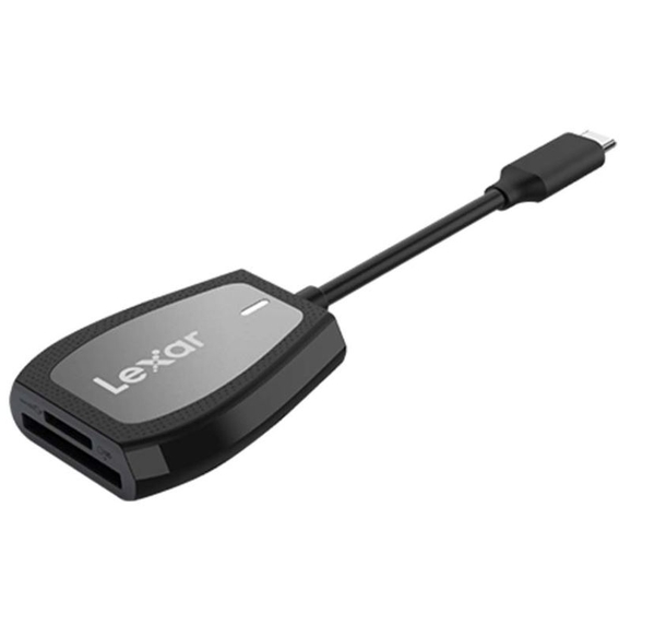 Đầu đọc thẻ nhớ Lexar LRW470U MicroSD/SD(Card Reader Professional USB-C Dual slot)