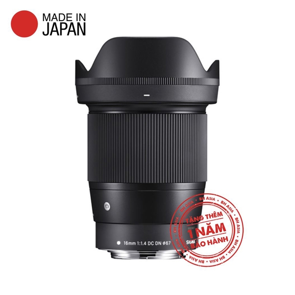 Sigma 16mm f/1.4 DC DN for Nikon Z-Mount - Chính Hãng