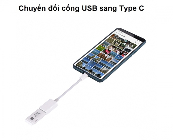 CỔNG CHUYỂN ĐỔI ĐẦU USB SANG TYPE C