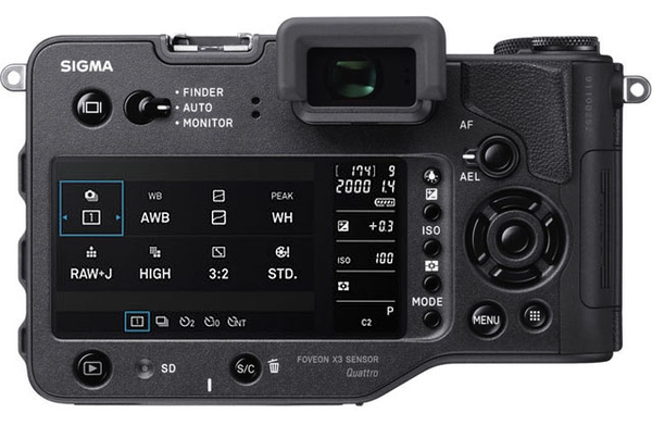 Sigma SD Quattro H Digital Camera Body (Chính hãng)