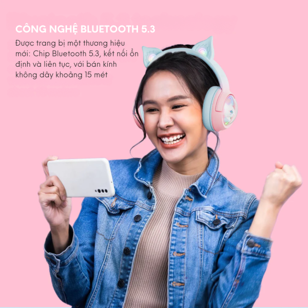 Tai Nghe ONIKUMA B5 Gradient 2.4G Wireless Bluetooth