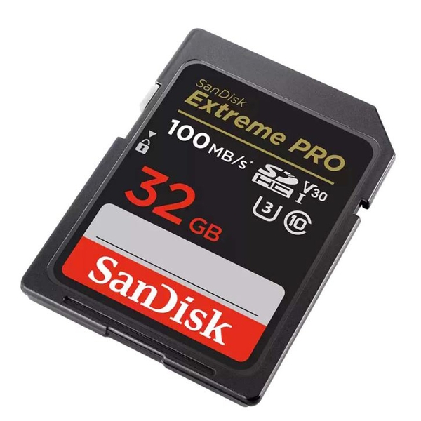 Thẻ nhớ SDHC SanDisk Extreme Pro U3 V30 32GB 100MB/s