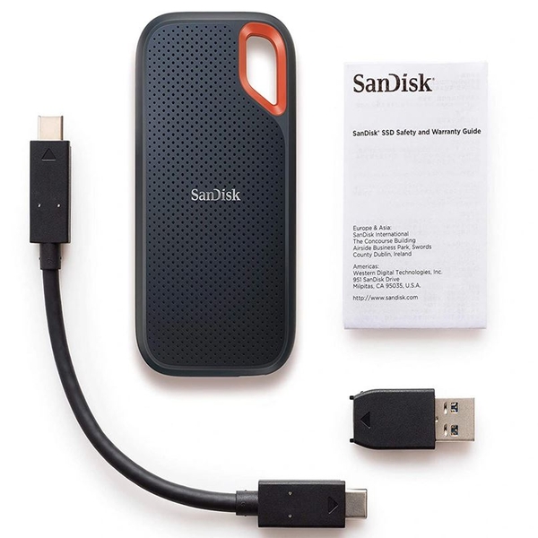 Ổ cứng di động SSD 1TB / 2TB / 4TB Sandisk Extreme V2 E61 1050MB/s SDSSDE61-1T00-G25