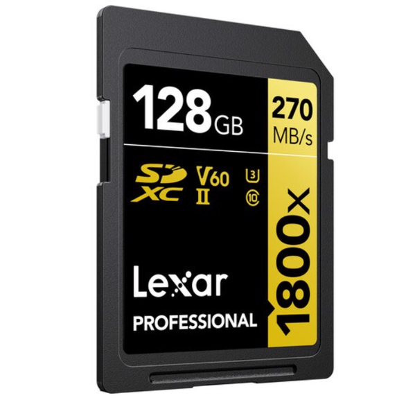 Thẻ nhớ Lexar Professional 1800x SDXC UHS-II V60