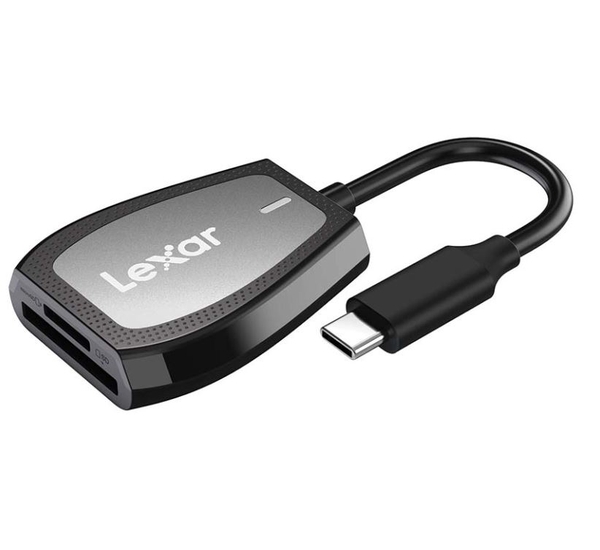 Đầu đọc thẻ nhớ Lexar LRW470U MicroSD/SD(Card Reader Professional USB-C Dual slot)