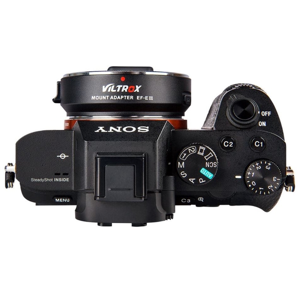 Ngàm chuyển VILTROX EF-E II Lens Adapter for Canon EF Lens to Sony E-Mount - Chính Hãng