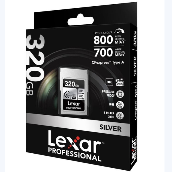 Thẻ nhớ Lexar Professional SILVER CFexpress Type A 320GB
