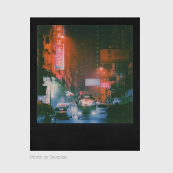 Film Polaroid Color i-Type Film - Black Frame Edition ( 8 Tấm )