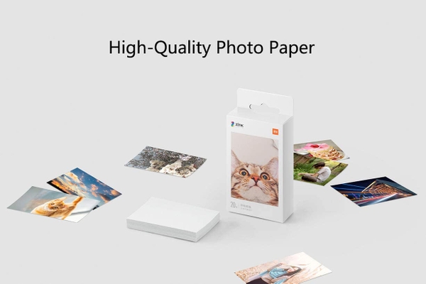 GIẤY IN ẢNH MI PORTABLE (2×3 INCH, 20 SHEETS)