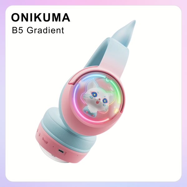 Tai Nghe ONIKUMA B5 Gradient 2.4G Wireless Bluetooth