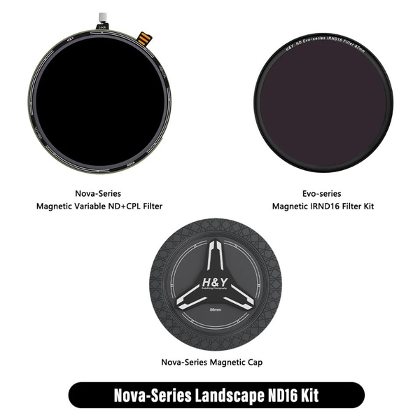 H&Y HD Nova-Series Magnetic Variable ND3-32 + CPL Filter Kit