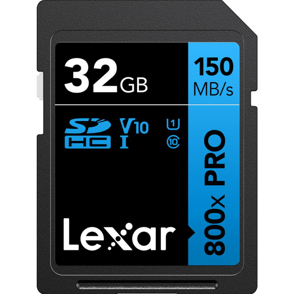 Thẻ nhớ Lexar Professional 800x Pro SDXC UHS-I V30