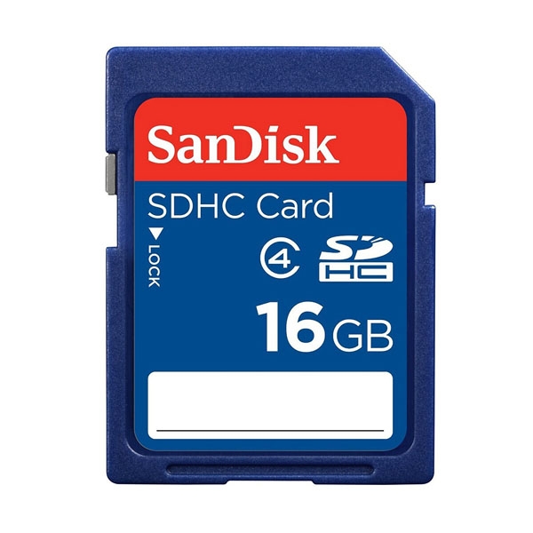 Thẻ nhớ SDHC Sandisk 16GB Class 4