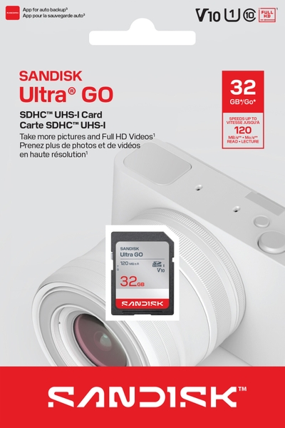 Thẻ nhớ SD 32GB SanDisk Ultra Go 2026