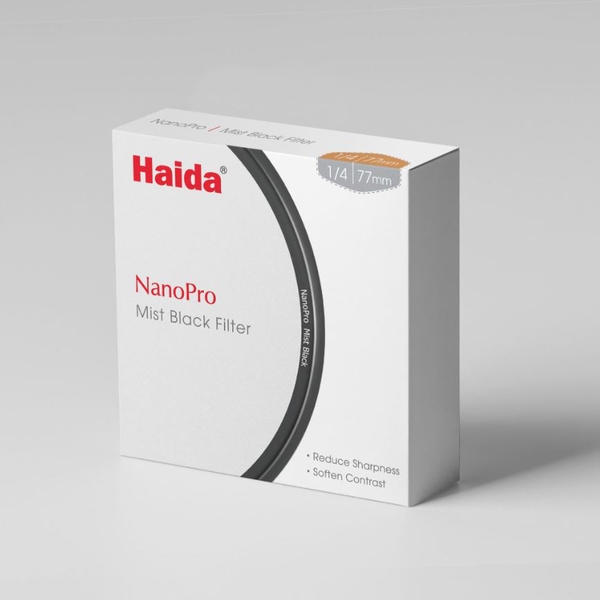 (Filter) Kính lọc Haida NanoPro Mist Black 1/4 Filter 77mm/ 82mm