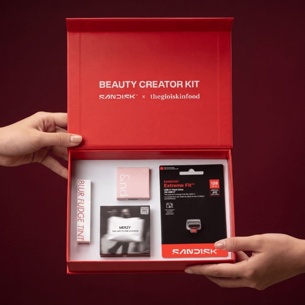 [BEAUTY CREATOR KIT] USB 3.2 Gen 1 Sandisk Extreme Fit SDCZ530 256GB upto 330MB/s
