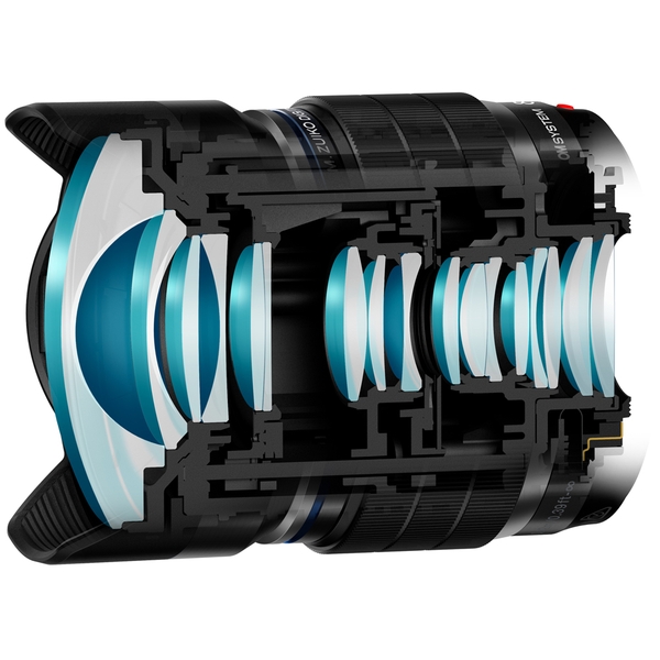 Olympus OM SYSTEM M.Zuiko Digital ED 8mm F1.8 Fisheye PRO - Chính hãng