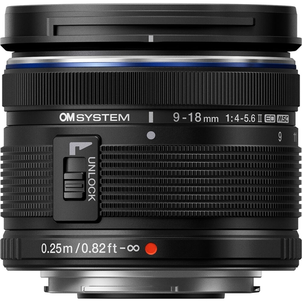 Olympus OM SYSTEM M.Zuiko Digital ED 9-18mm F4.0-5.6 II - Chính Hãng