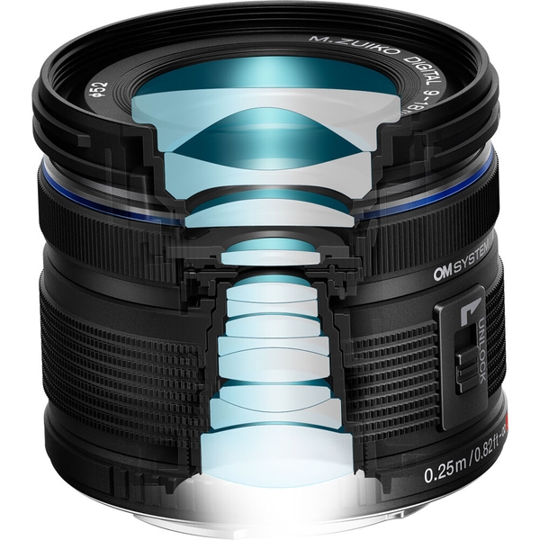 Olympus OM SYSTEM M.Zuiko Digital ED 9-18mm F4.0-5.6 II - Chính Hãng