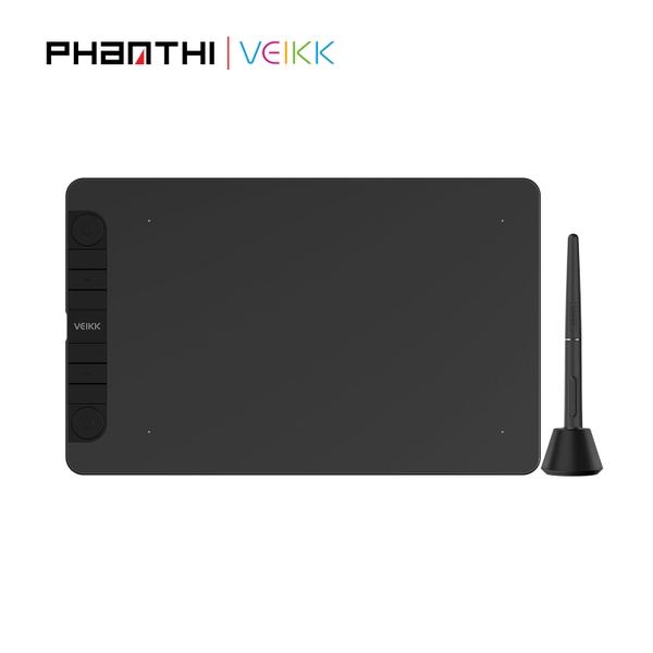 Bảng Vẽ Điện Tử VEIKK VK1060 PRO Android 2 Vòng Xoay Dial Đa Năng