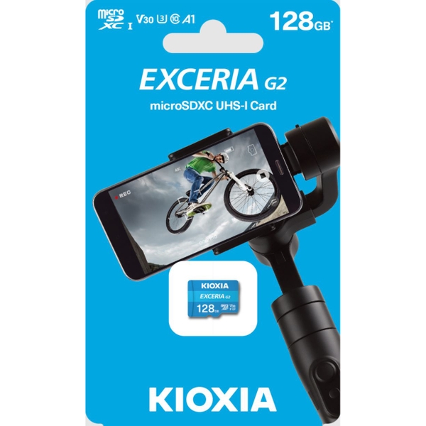 Thẻ nhớ MicroSD KIOXIA EXCERIA 128GB C10 UHS-I U3 V30