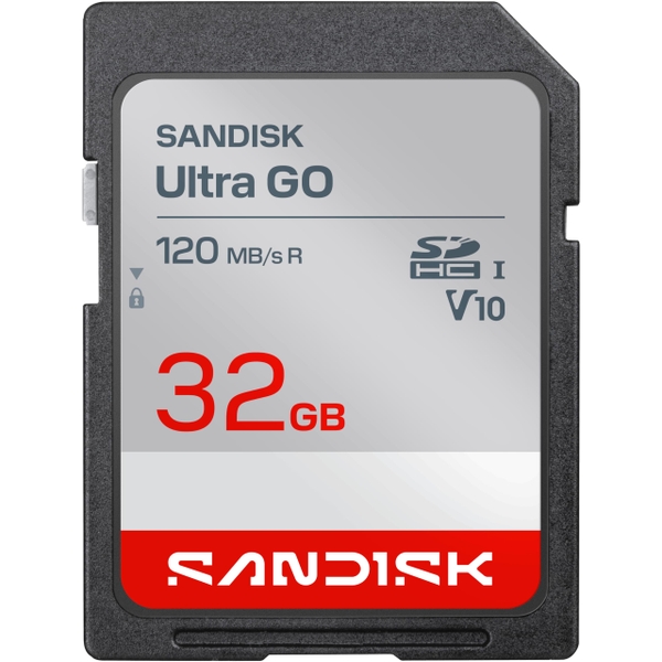 Thẻ nhớ SD 32GB SanDisk Ultra Go 2026